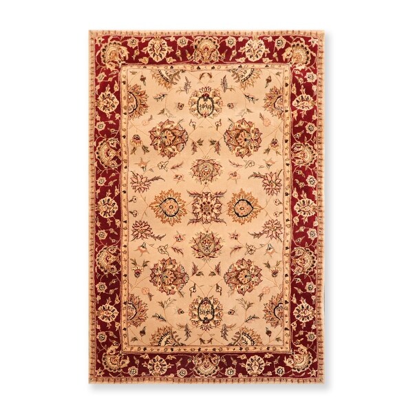 Oriental Area Rug Hand Tufted New Zealand Wool & Silk Traditional 45